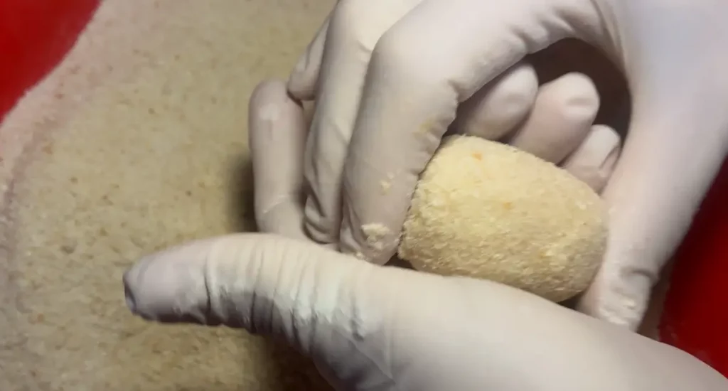 Croqueta rebozada